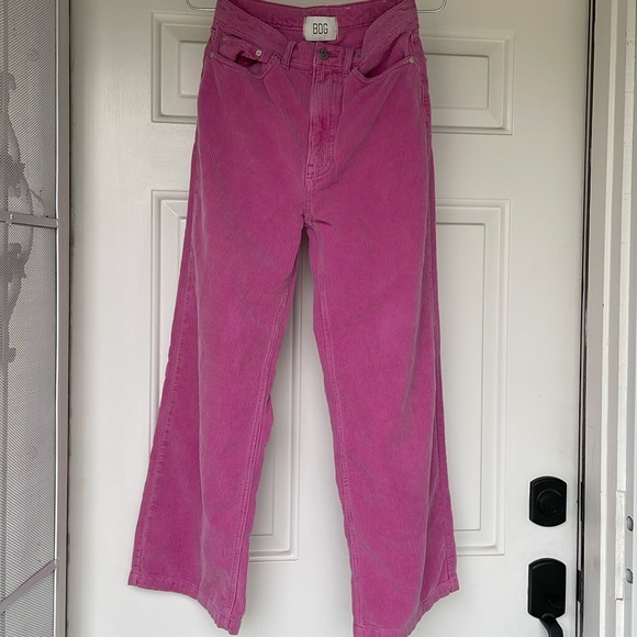 Urban Outfitters Pants - Urban Outfitters Pink Wide Leg Pants